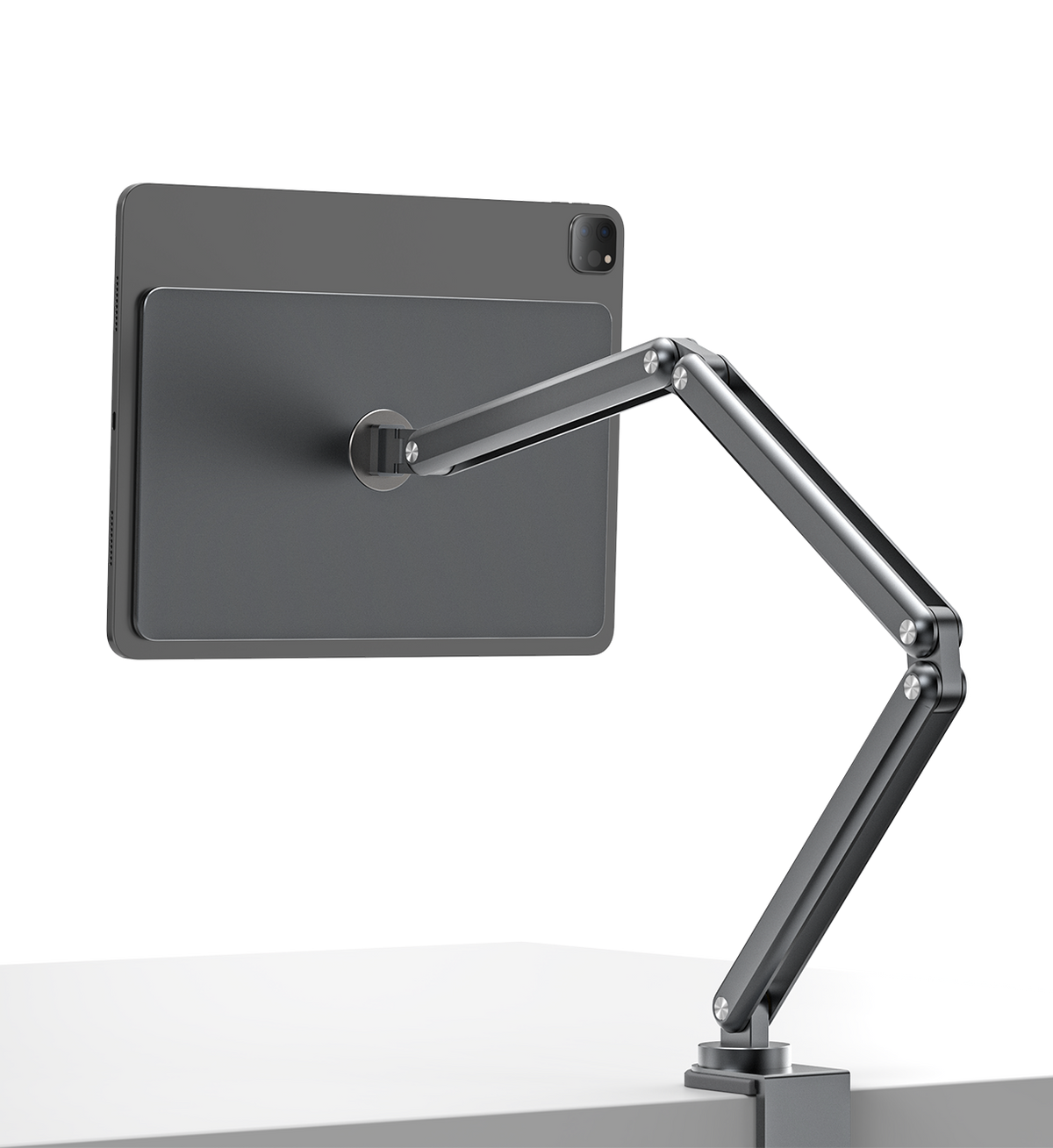 KUXIU X36 Soporte Magnético Flexible y Plegable para iPad - Gris Espacial