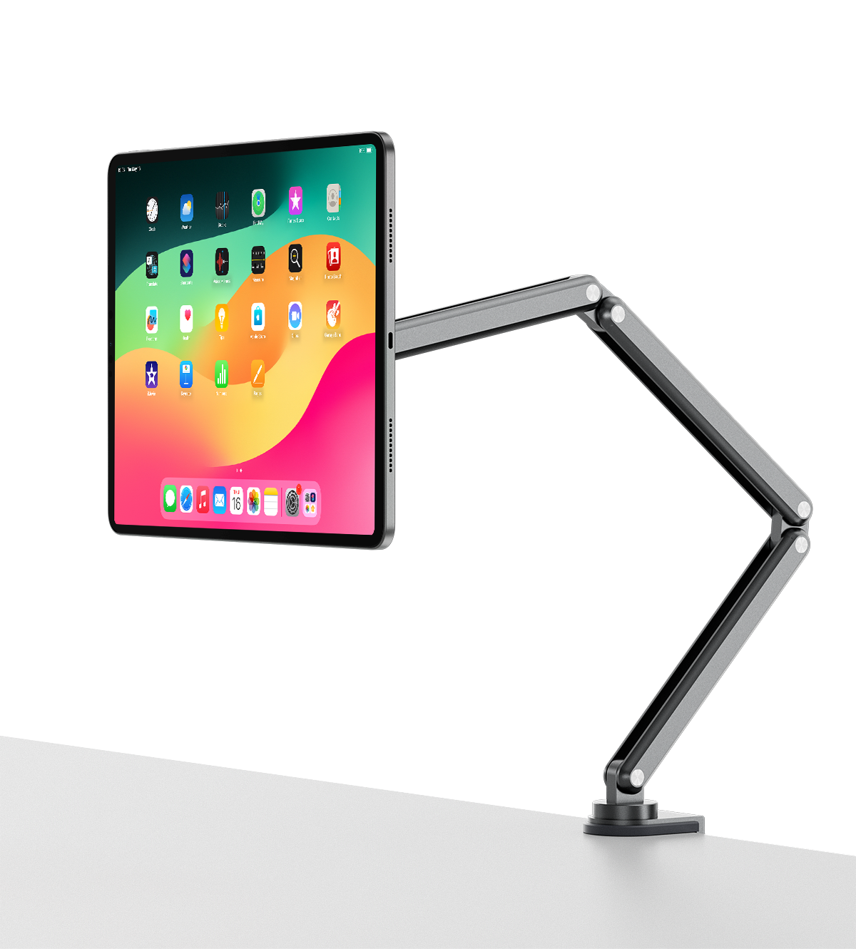 KUXIU X36 Soporte Magnético Flexible y Plegable para iPad - Gris Espacial
