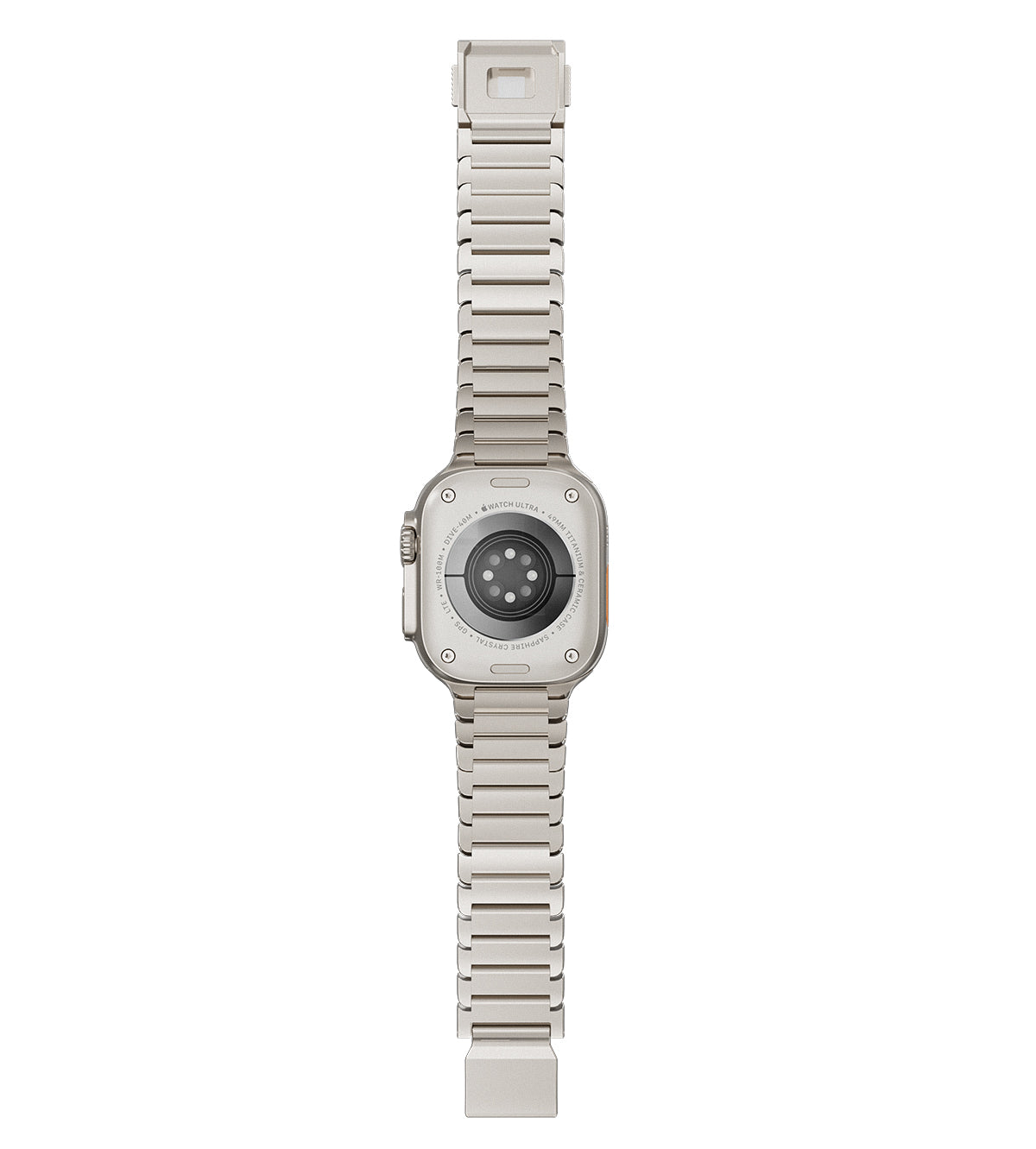 KUXIU Tali Apple Watch Magnetik Titanium Semula Jadi