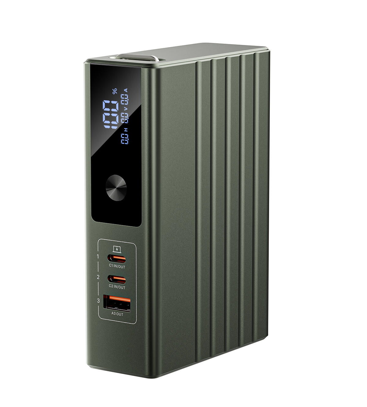 KUXIU B08 Bank Kuasa Super 25000mAh 100W Max – Hijau
