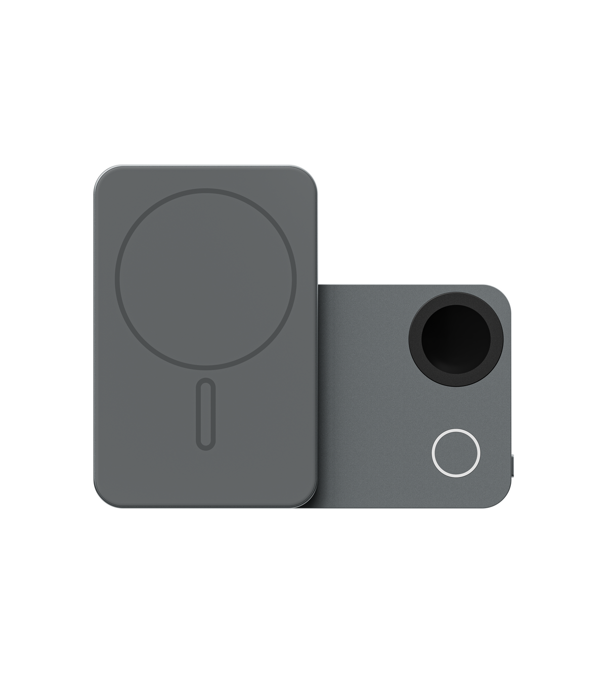 KUXIU K2 3-in-1 MagSafe Powerbank mit Qi2 15W Schnellladung - Grau