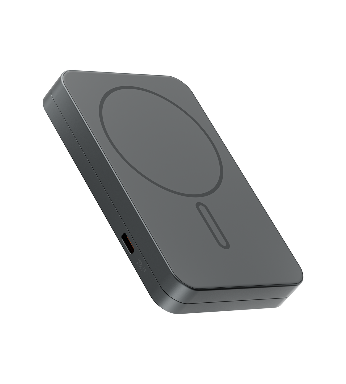 KUXIU K2 3-in-1 MagSafe Powerbank mit Qi2 15W Schnellladung - Grau
