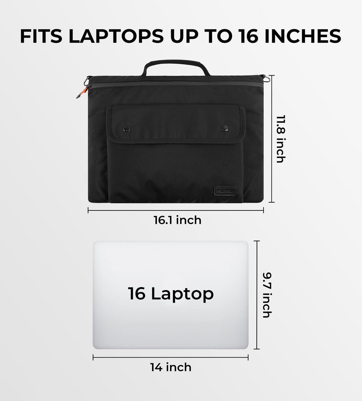 KUXIU Integrated Twin-Pod Protective Organizer