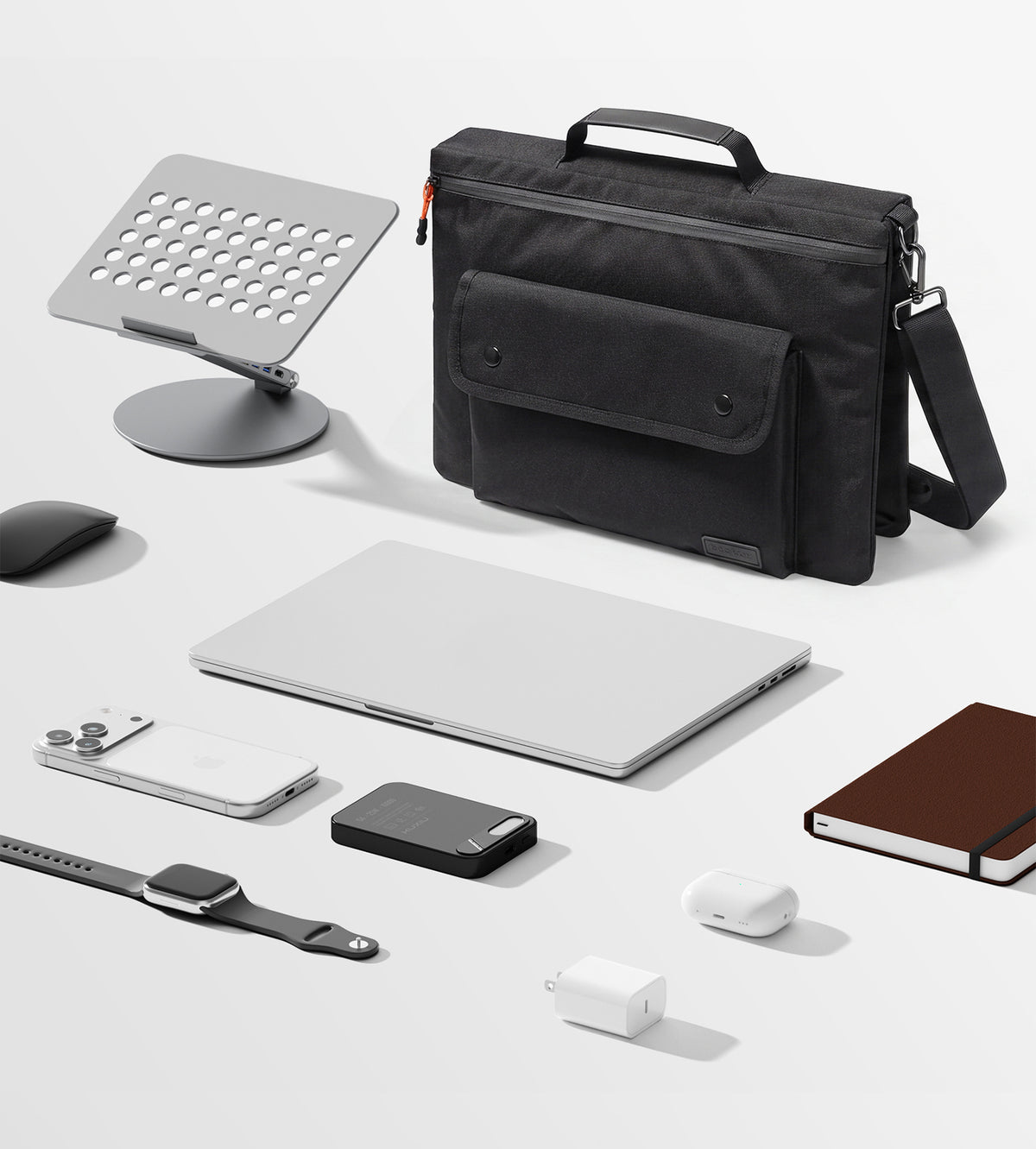 KUXIU Integrated Twin-Pod Protective Organizer