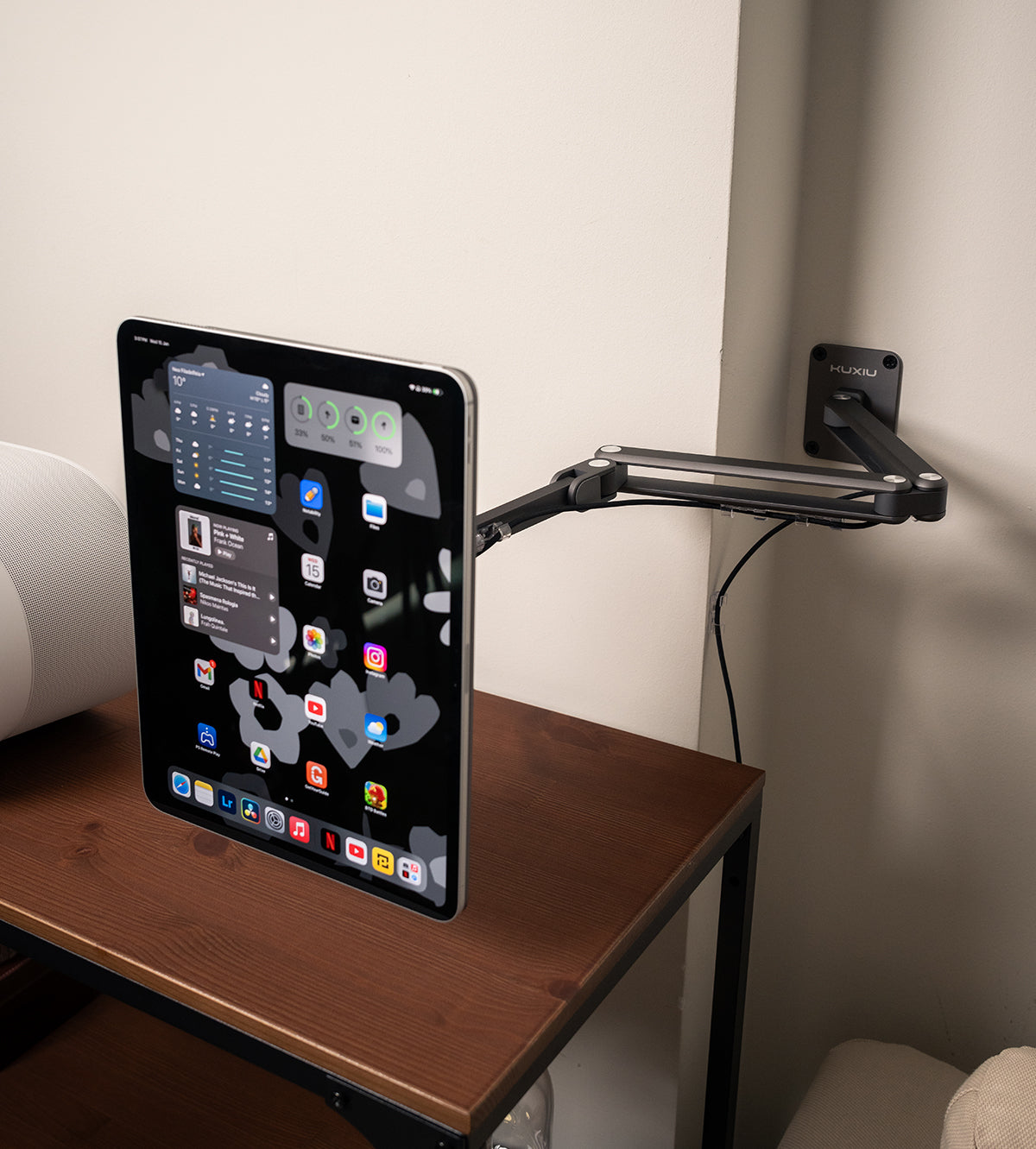 KUXIU X36W Pro MAX 자석 iPad 벽 장착 충전 거치대