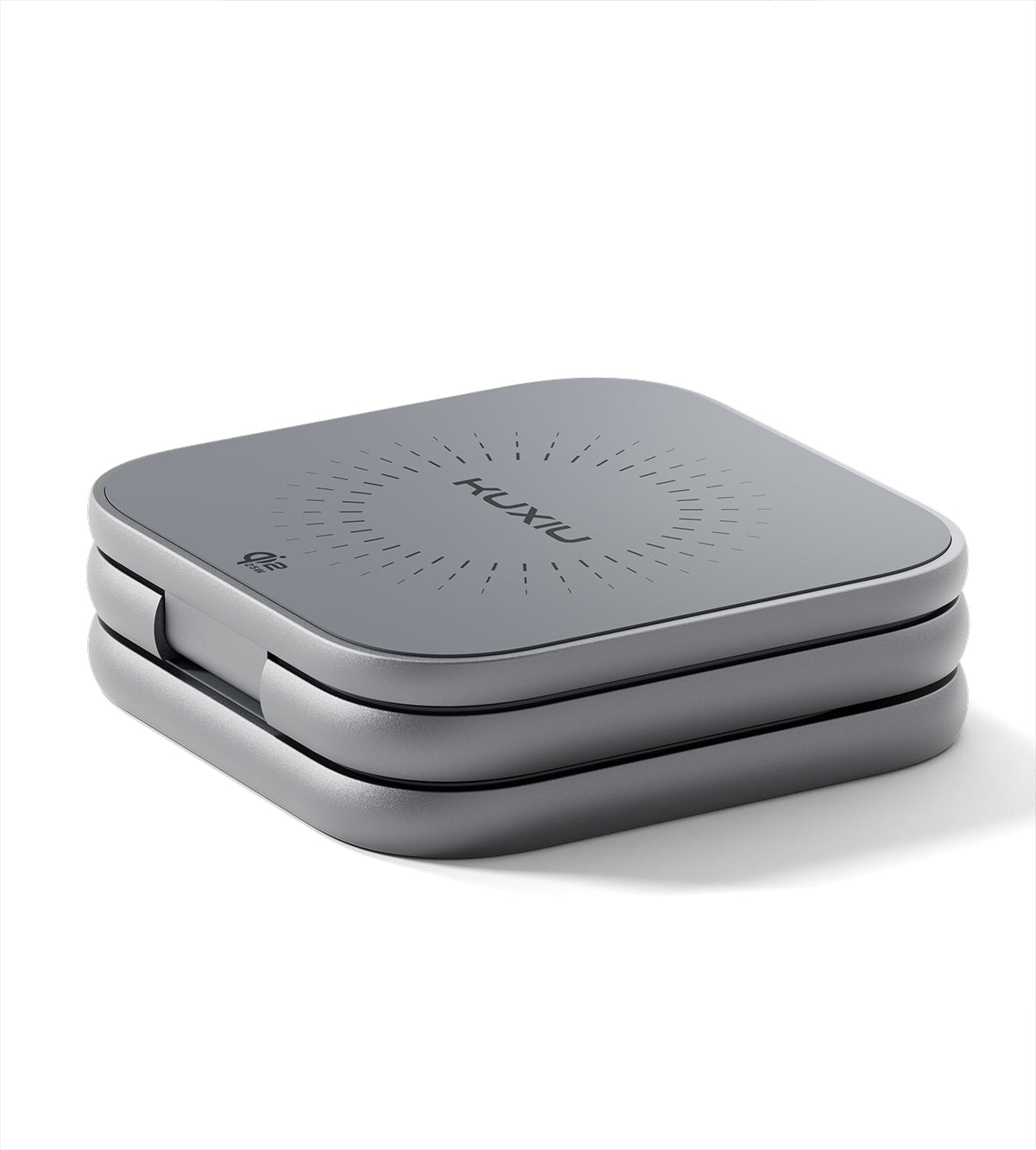 KUXIU X40 Turbo Skládací bezdrátová nabíječka 3-v-1 MagSafe 25W, certifikovaná Qi2.2 - Šedá