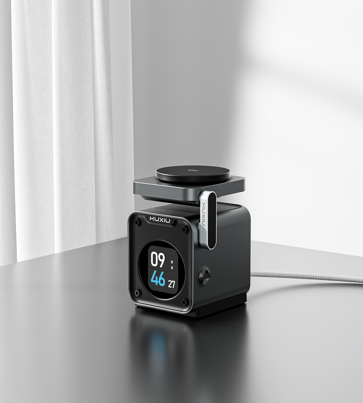 Station de recharge sans fil 5-en-1 KUXIU D5 Qi2.2 25 W