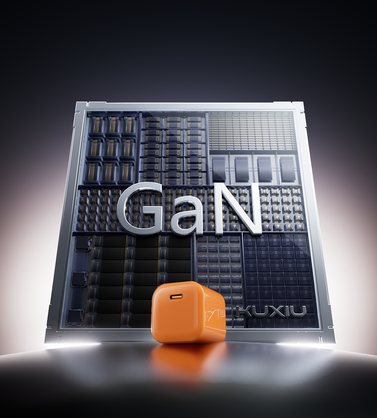 KUXIU IceMini 45W GaN Netzteil - Cosmic Orange