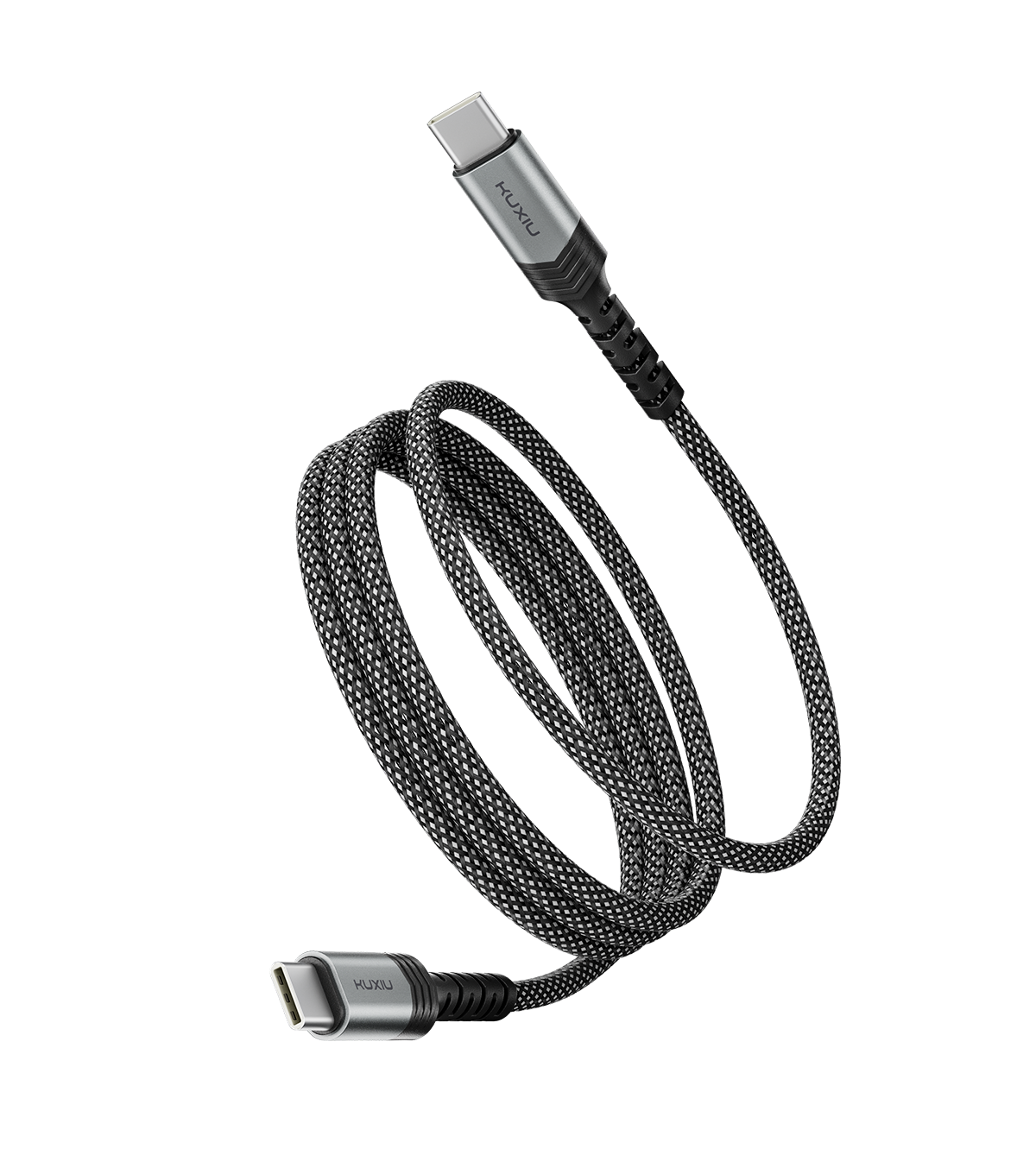 KUXIU Cable magnético autoenrollable de 240W (USB-C a USB-C)