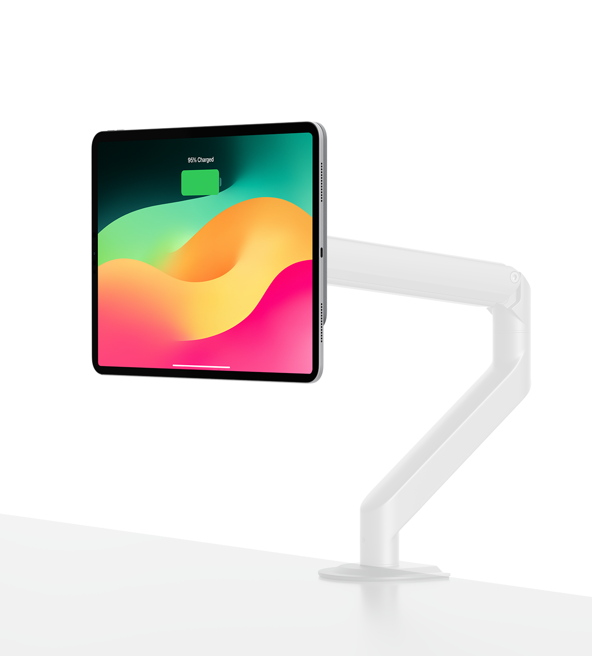 KUXIU VS02 magnetický nabíjecí panel pro iPad – VESA a kulový držák
