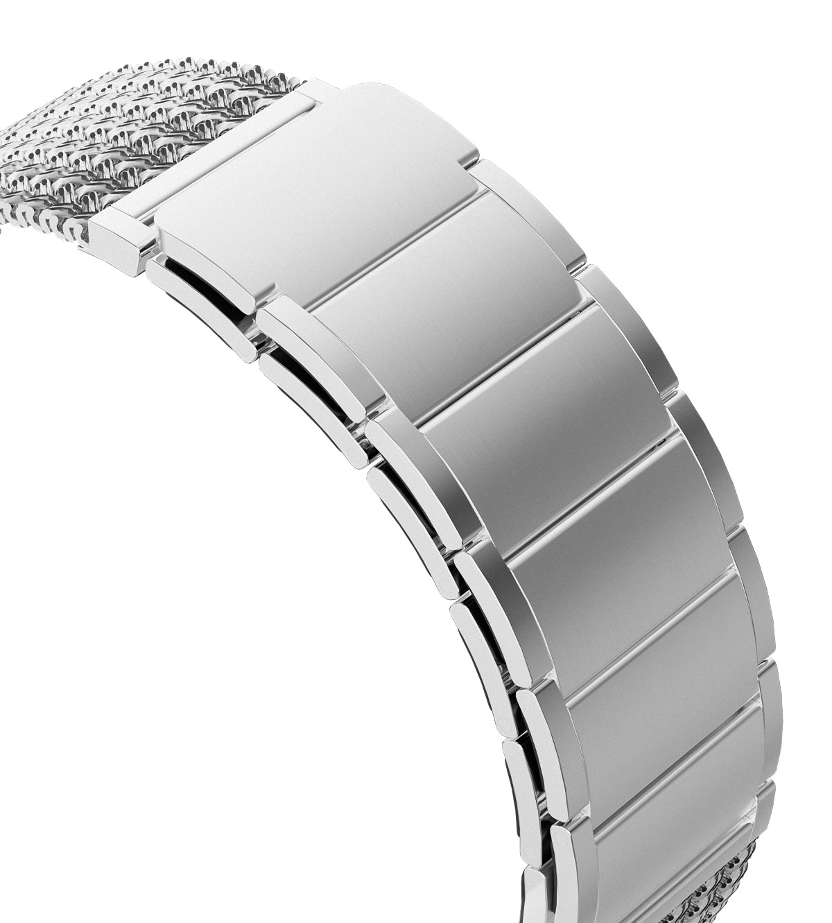 KUXIU Naturalna stal nierdzewna magnetyczna bransoleta do Apple Watch