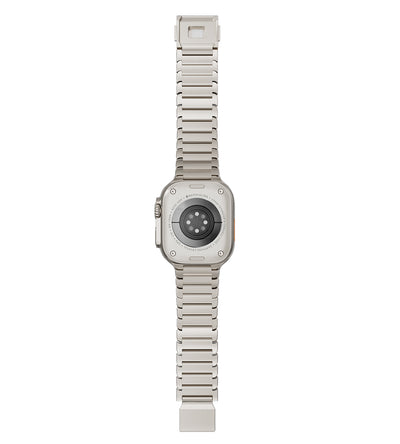 KUXIU Tali Apple Watch Magnetik Titanium Semula Jadi