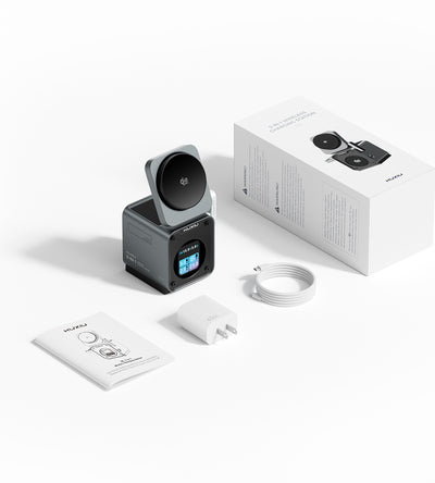 KUXIU D5 Qi2.2 25W 5-in-1 Wireless Charging Station