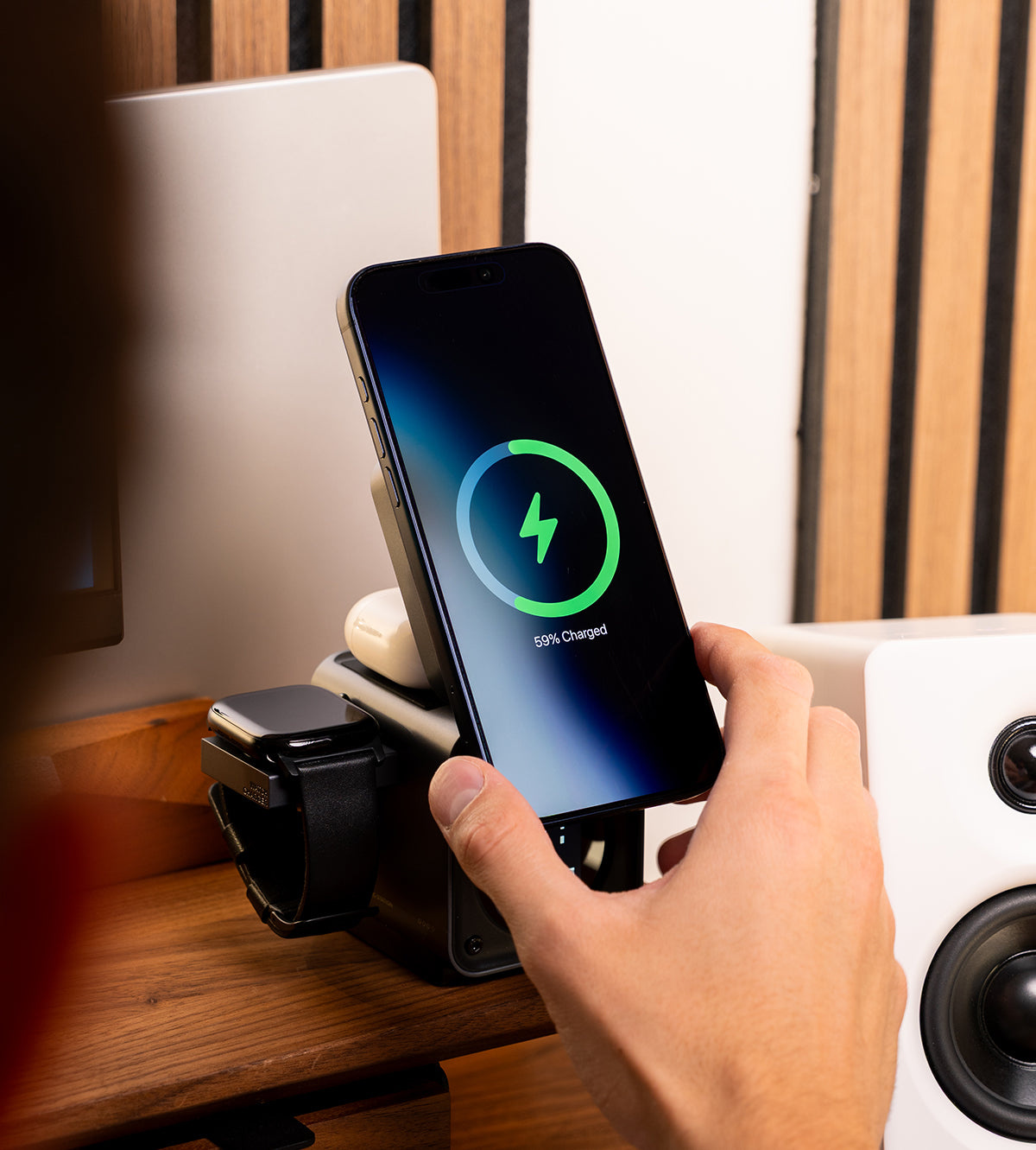 KUXIU D5 Qi2.2 25W 5-in-1 Wireless Charging Station