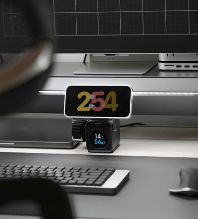 KUXIU D5 Qi2.2 25W 5-in-1 Wireless Charging Station