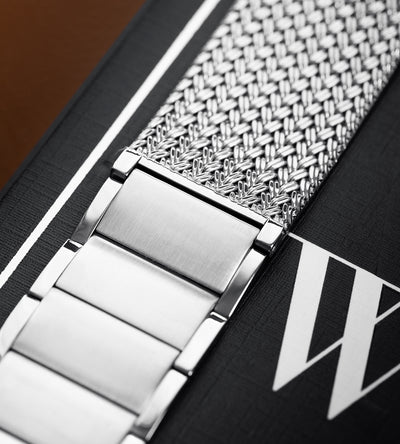 KUXIU Naturalna stal nierdzewna magnetyczna bransoleta do Apple Watch