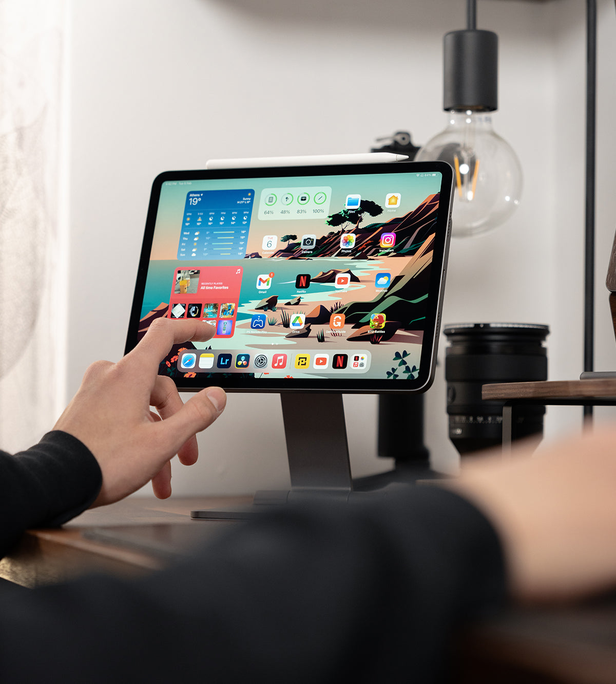 KUXIU X33 Soporte Magnético Plegable para iPad Soporte