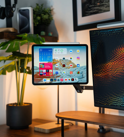 	KUXIU X36 Soporte Magnético Flexible y Plegable para iPad - Gris Espacial