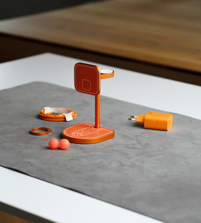KUXIU X85 Turbo Qi2.2 25W 3-in-1 Creative Wireless Charging Station - Orange