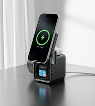 KUXIU D5 Qi2.2 25W 5-in-1 Wireless Charging Station