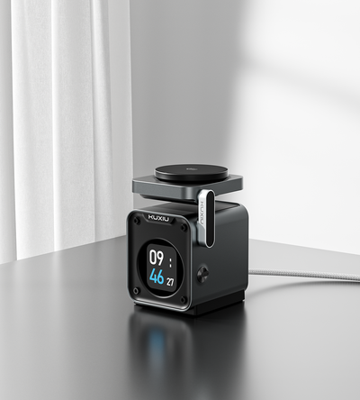 KUXIU D5 Qi2.2 25W 5-in-1 Wireless Charging Station
