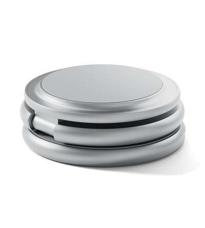 KUXIU X63 faltbare magnetische 3-in-1-MagSafe-Ladestation – Silber