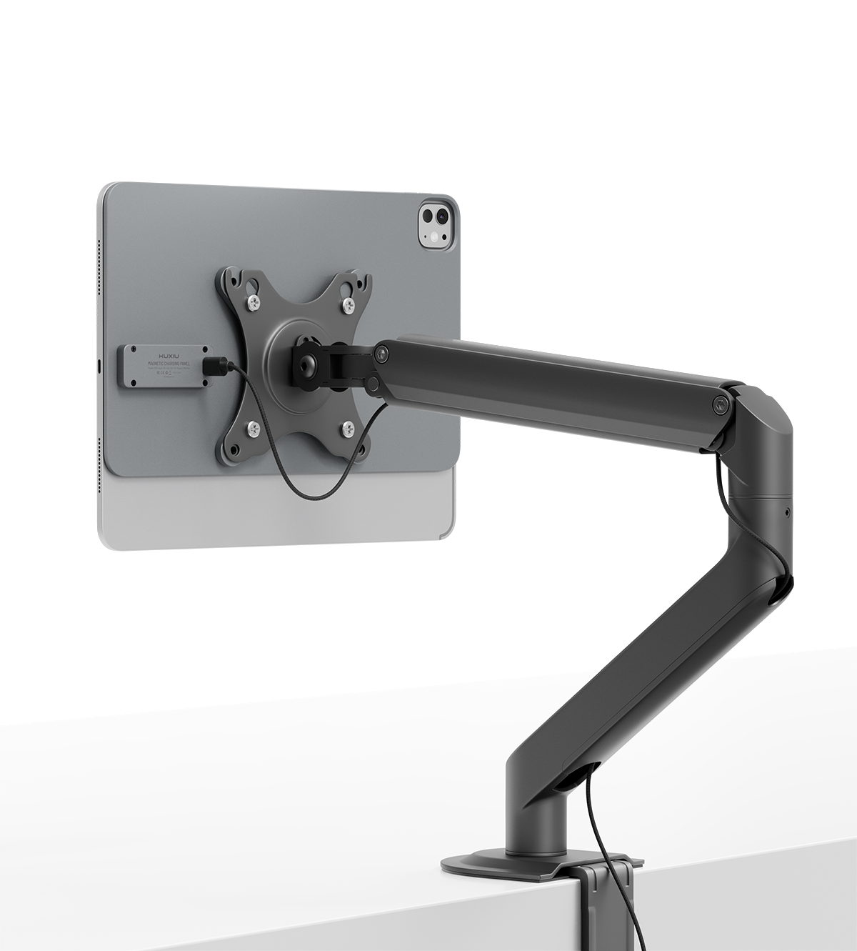 KUXIU VS02 magnetický nabíjecí panel pro iPad – VESA a kulový držák