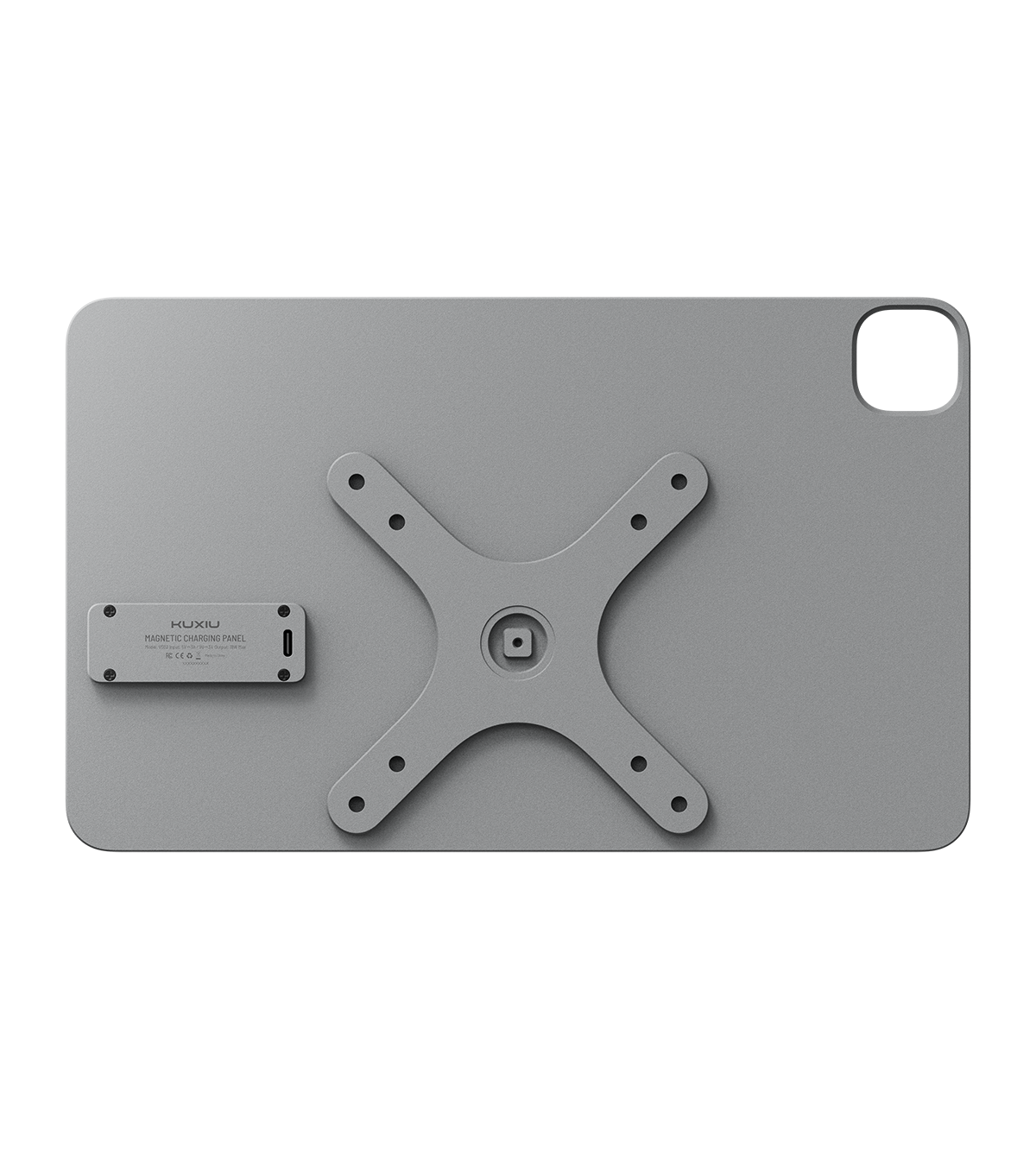 KUXIU VS02 magnetický nabíjecí panel pro iPad – VESA a kulový držák