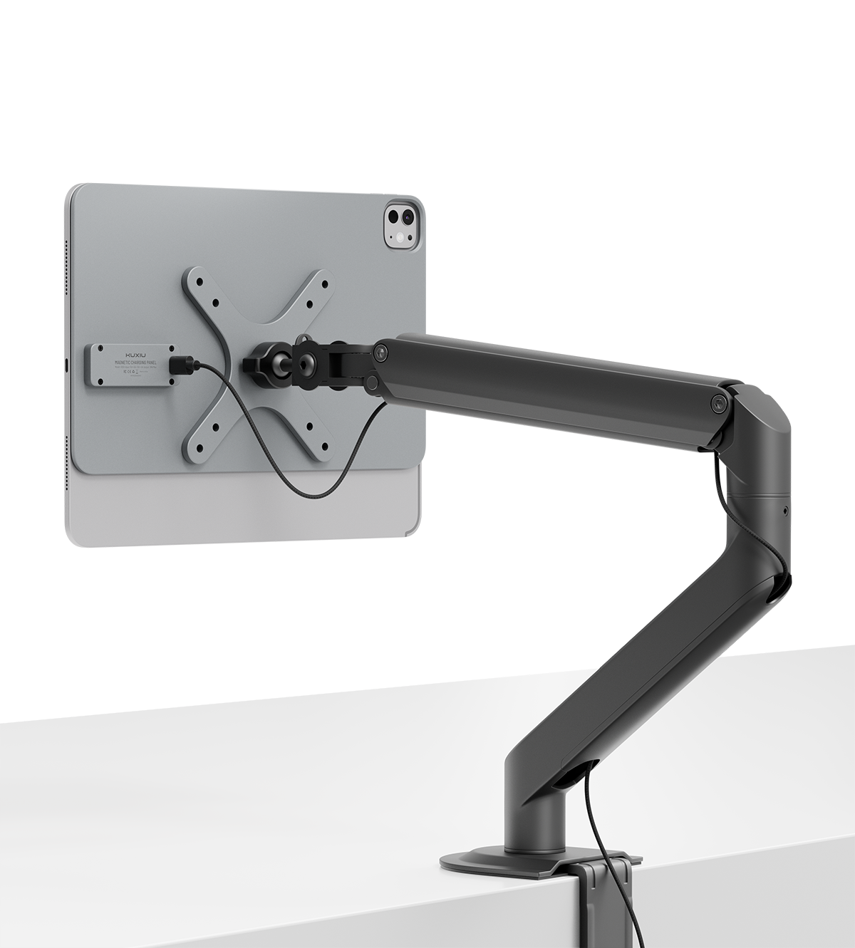 KUXIU VS02 magnetický nabíjecí panel pro iPad – VESA a kulový držák