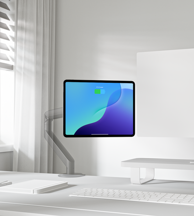KUXIU VS02 magnetický nabíjecí panel pro iPad – VESA a kulový držák