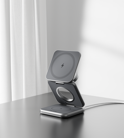 KUXIU X40G 3-in-1 Foldable Charging Stand for Google Devices