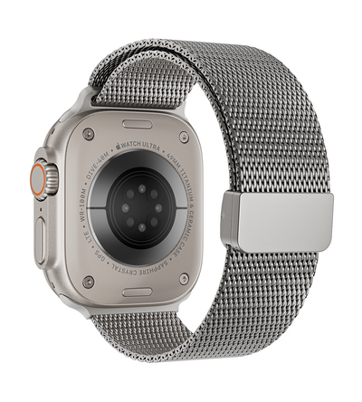 KUXIU Titanium Silk Magnetic Band for Apple Watch - Titanium